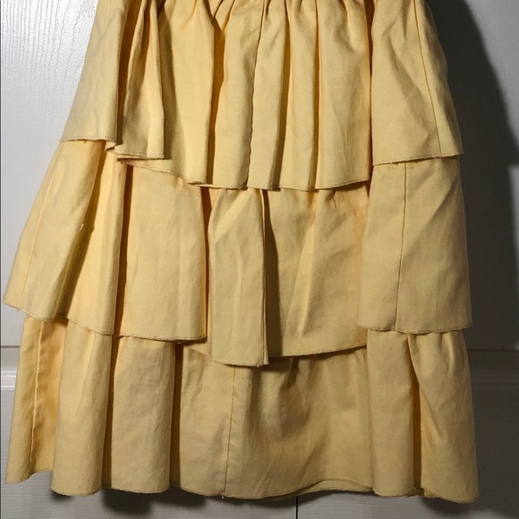 Rue21 Yellow Ruffle Mini Dress - Picture 2 of 3